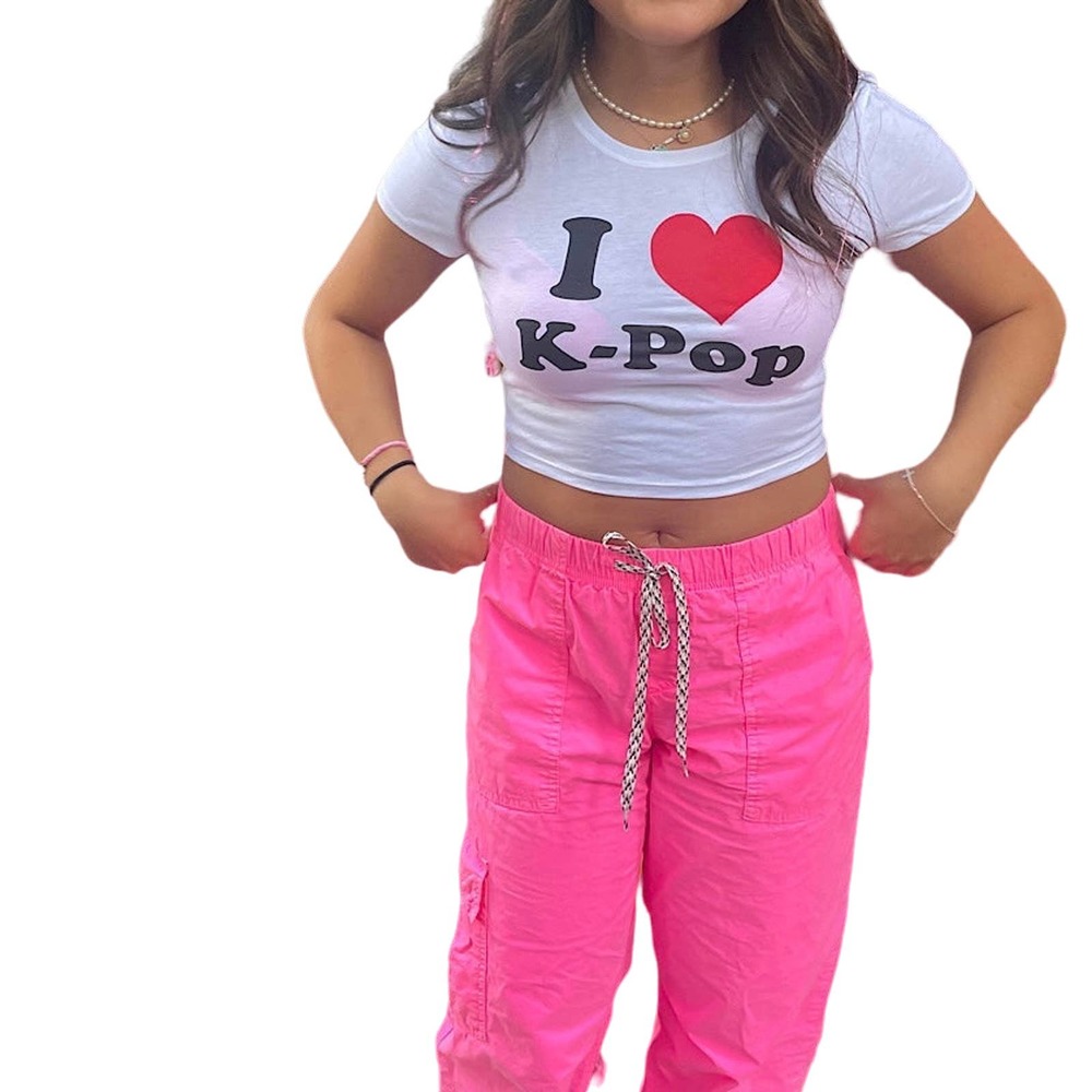I ❤️ K-pop Baby Tee